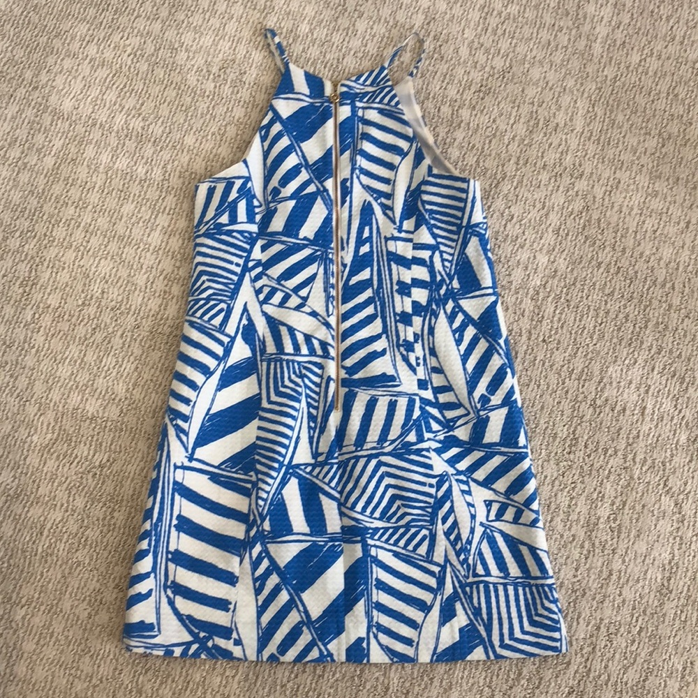 Lily Pulitzer sailboat print dress - Picture 4 of 5